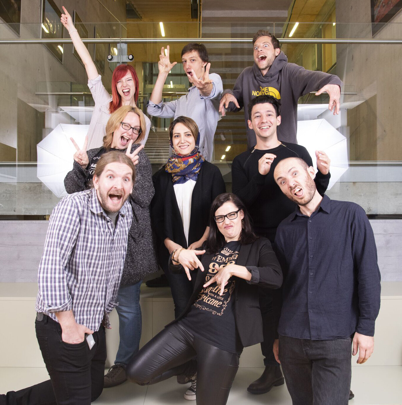 Dagdas lab group photo