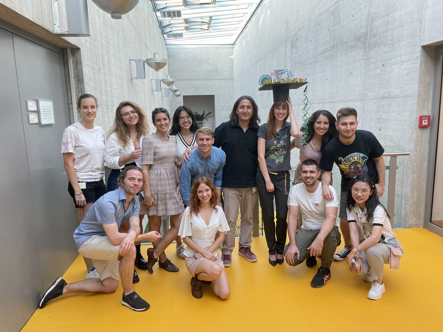 Lab group at the institute