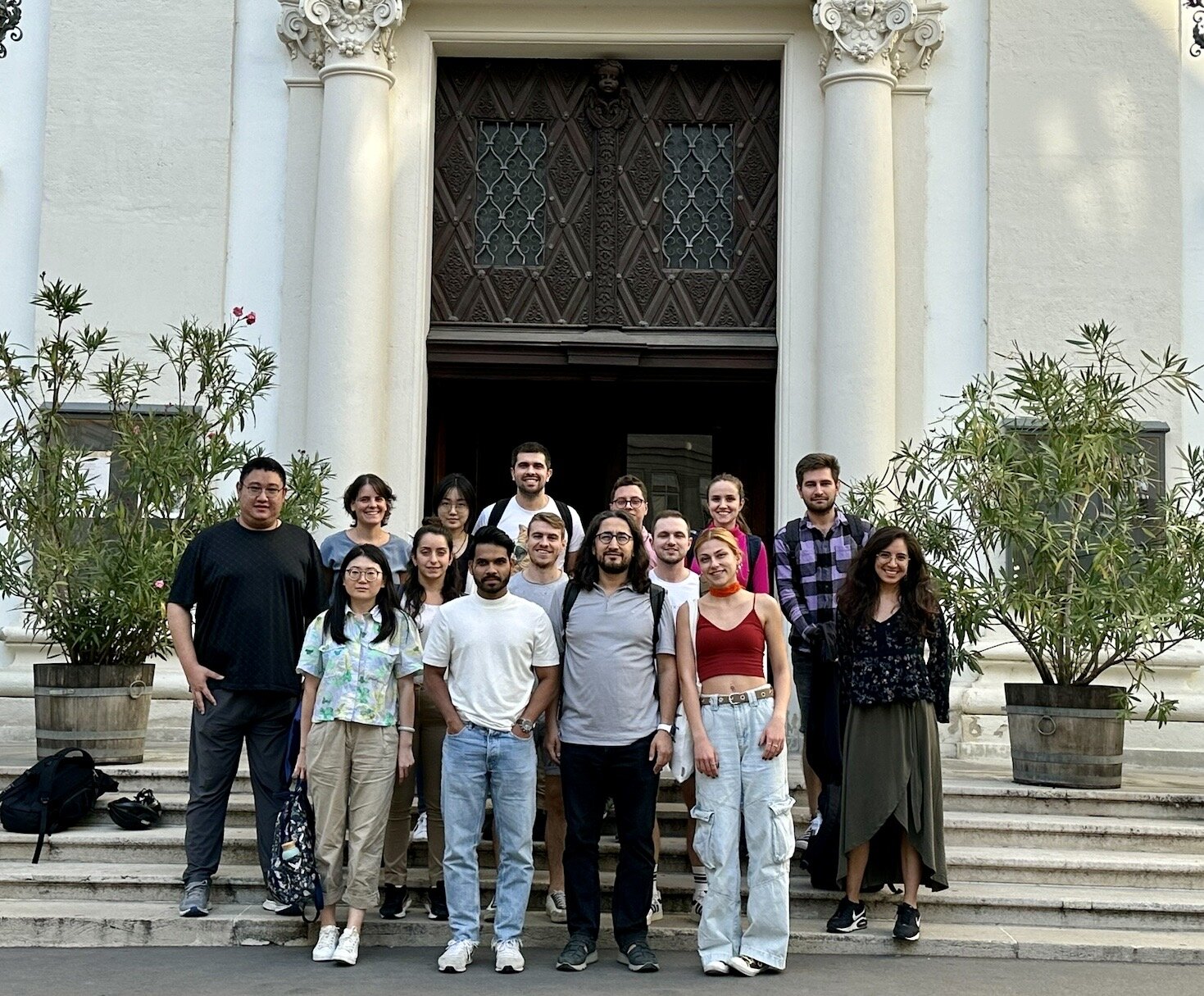 Lab group portrait